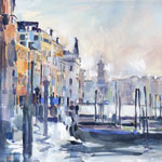 Sunrise - Grand Canal, Venice